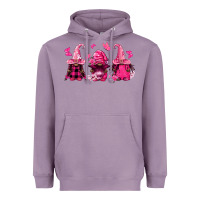 Lavender breast cancer afro gnomies Heavyweight Hoodie - FaDigitalArtStudio