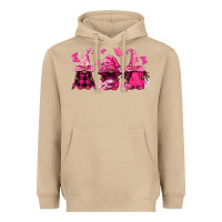 Mushroom breast cancer afro gnomies Heavyweight Hoodie - FaDigitalArtStudio