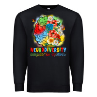 Black neurodiversity celebrate the spectrum Premium Sweatshirt - JahusDesignShop