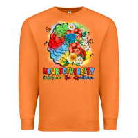 Carrot neurodiversity celebrate the spectrum Premium Sweatshirt - JahusDesignShop