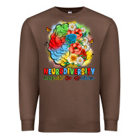 Chestnut neurodiversity celebrate the spectrum Premium Sweatshirt - JahusDesignShop