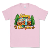 Bubblegum Pink happy camper Classic Tee - Zillion Design Studio