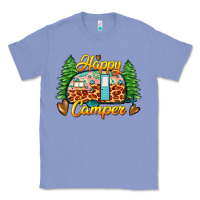 Colony Blue happy camper Classic Tee - Zillion Design Studio