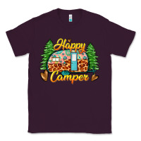 Plum happy camper Classic Tee - Zillion Design Studio