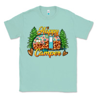 Seafoam happy camper Classic Tee - Zillion Design Studio