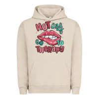 Pigment French Oak hot girls go to therapy Urban Hoodie - MaliasSmallBusiness