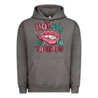 Pigment Tornado hot girls go to therapy Urban Hoodie - MaliasSmallBusiness