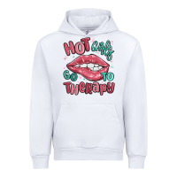 White hot girls go to therapy Urban Hoodie - MaliasSmallBusiness