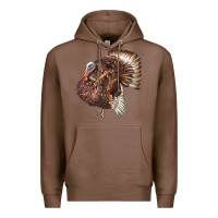 Chestnut Bourbon Red Turkey Premium Hoodie - LillyAllenDesigns