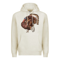 Bourbon Red Turkey Premium Hoodie | Teevron