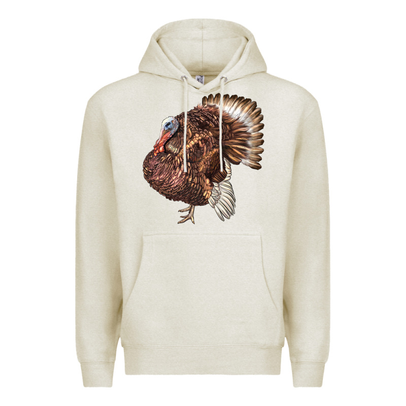 Bourbon Red Turkey Premium Hoodie by LillyAllenDesigns | Teevron