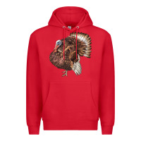 Red Bourbon Red Turkey Premium Hoodie - LillyAllenDesigns