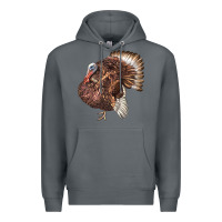 Rock Bourbon Red Turkey Premium Hoodie - LillyAllenDesigns