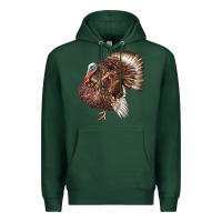 Sports Green Bourbon Red Turkey Premium Hoodie - LillyAllenDesigns