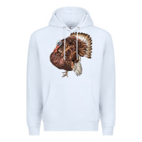 White Bourbon Red Turkey Premium Hoodie - LillyAllenDesigns