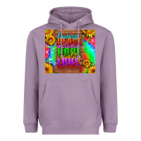 Lavender kindness peace inclusion hope equality love diversity Heavyweight Hoodie - HRA Design Shop