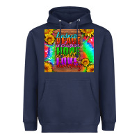 Navy kindness peace inclusion hope equality love diversity Heavyweight Hoodie - HRA Design Shop