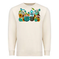 Sandshell gemstone coffee cups Premium Sweatshirt - AdoDesignShop