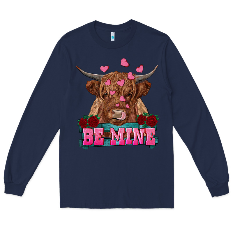 Be Mine Cow Long Sleeve Tee by RanaPortraitStore | Teevron