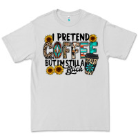 Dove Grey i pretend coffee Premium Tee - RacoonDesign