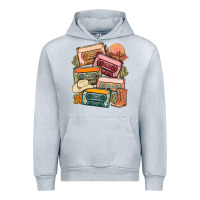 Heather Grey customized country cassette tapes Urban Hoodie - MaliasSmallBusiness