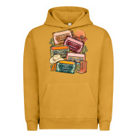 Pigment Peanut Butter customized country cassette tapes Urban Hoodie - MaliasSmallBusiness