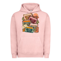 Pigment Salmon customized country cassette tapes Urban Hoodie - MaliasSmallBusiness