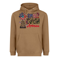 Toasted Coconut small town america Heavyweight Hoodie - CowhideDigitalArt