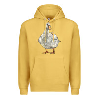 Antique Gold american pekin duck Premium Hoodie - LillyAllenDesigns