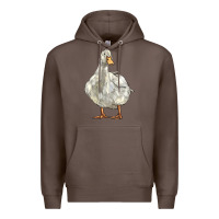 Coffee american pekin duck Premium Hoodie - LillyAllenDesigns