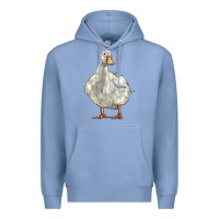 Colony Blue american pekin duck Premium Hoodie - LillyAllenDesigns