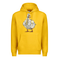 Lemon american pekin duck Premium Hoodie - LillyAllenDesigns