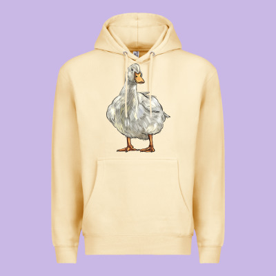 American Pekin Duck Premium Hoodie Designed By Lillyallendesigns