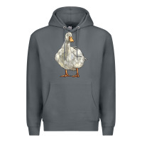 Rock american pekin duck Premium Hoodie - LillyAllenDesigns