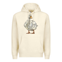 Sandshell american pekin duck Premium Hoodie - LillyAllenDesigns