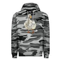 Slate Camo american pekin duck Premium Hoodie - LillyAllenDesigns