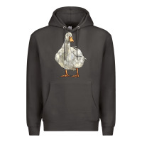 Smoke american pekin duck Premium Hoodie - LillyAllenDesigns