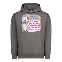 Pigment Tornado just realized im a raccoon Urban Hoodie - MaliasSmallBusiness