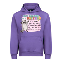 Tulip just realized im a raccoon Urban Hoodie - MaliasSmallBusiness