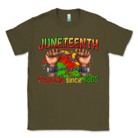 Army Green juneteenth free ish since 1865 Classic Tee - texasbilliewilder