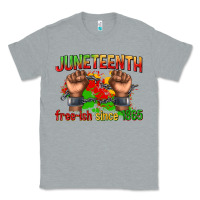 Heather Grey juneteenth free ish since 1865 Classic Tee - texasbilliewilder