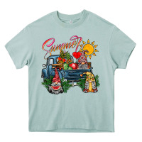 Arona summer gnomes  truck Heavy Core Tee - CowhideDigitalArt