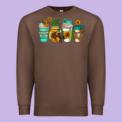 Arizona Coffee Cups Premium Sweatshirt Designed By Adodesignshop