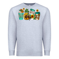 Heather Grey arizona coffee cups Premium Sweatshirt - AdoDesignShop