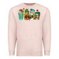 Pale Pink arizona coffee cups Premium Sweatshirt - AdoDesignShop