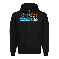 Black school custodian Zipper Hoodie - texasbilliewilder