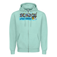 Seafoam school custodian Zipper Hoodie - texasbilliewilder