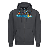 Smoke school custodian Zipper Hoodie - texasbilliewilder