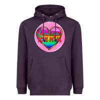 Plum coaster 6 Heavyweight Hoodie - HRA Design Shop