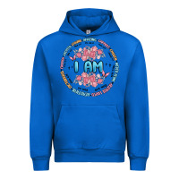 Cobalt i am inspiration Urban Hoodie - MaliasSmallBusiness
